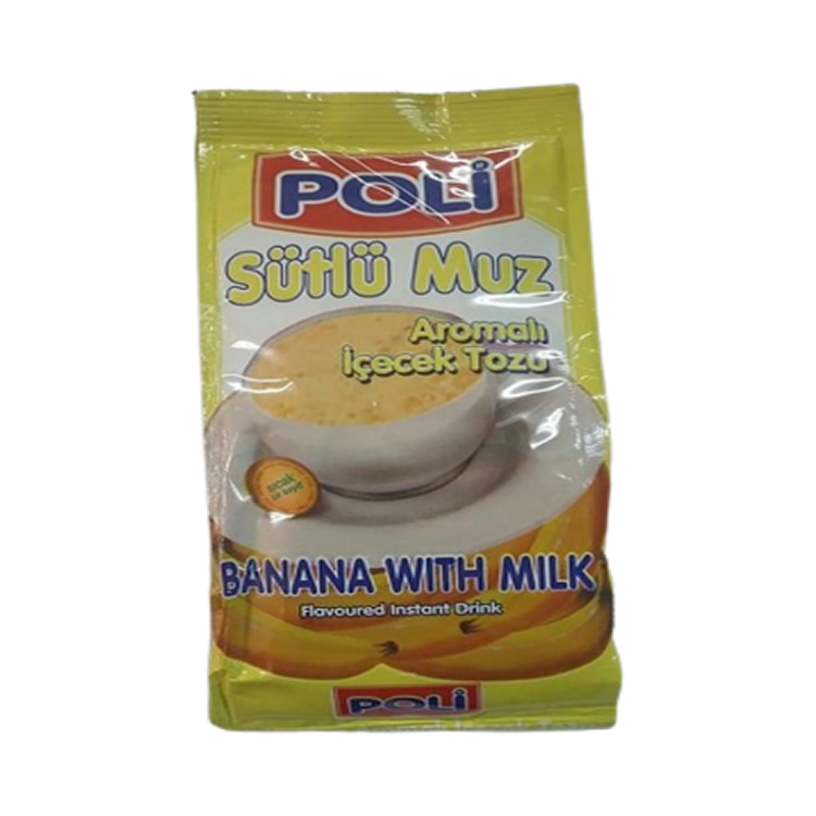 Poli Sütlü Muz Aromalı Toz İçecek 250 Gr